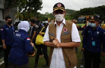 Kepala BNPB Cek Longsor Majene, Jalur Ulumanda Sudah Bisa Dilewati Motor