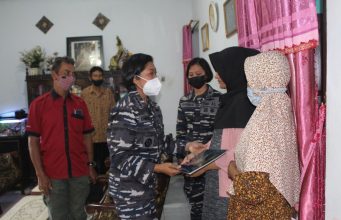 Lanal Yogyakarta Kunjungi Kediaman Anggota KRI Nanggala – 402