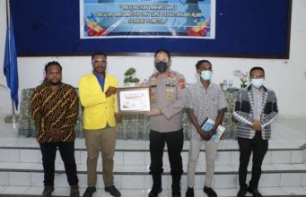 Wakapolda Papua Berikan Materi kepada Mahasiswa Universitas Cendrawasih