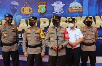 Polri Sebar Ribuan Personel Kawal Peniadaan Mudik 2021