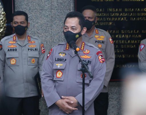 Kapolri Memutasi 348 Perwira Tinggi, dari Tingkat Mabes Sampai Polres
