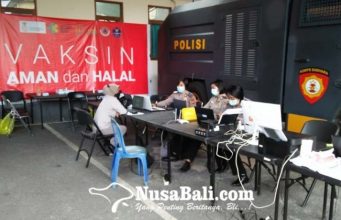 Gerai Vaksin Presisi Polres Gianyar Sudah Layani Lebih 6.000 Warga