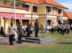 Satgas Gelar Apel Untuk Cek Kesiapan Terkait Pengamanan PPKM