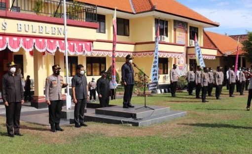 Satgas Gelar Apel Untuk Cek Kesiapan Terkait Pengamanan PPKM