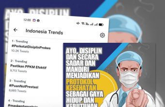 Dukung Pemerintah Tangani Pandemi dengan #PerketatDisiplinProkes