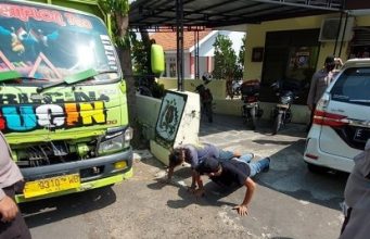 Cegah Penyebaran Covid-19, Polsek Sukahaji Laksanakan Ops Yustisi Sasar Pengguna Jalan