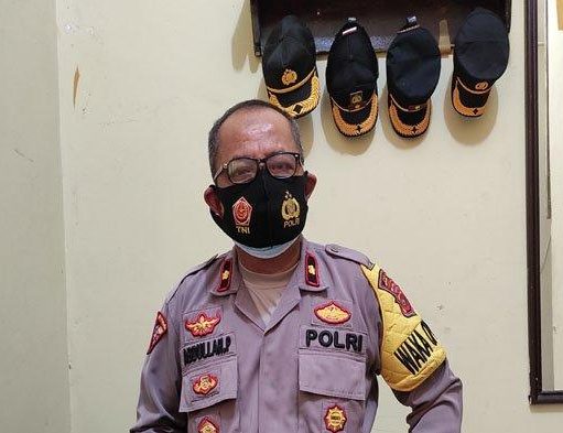 Pengawasan PPKM Level 4, Polres Sumba Timur Operasi Penegakan Disiplin Protokol Kesehatan