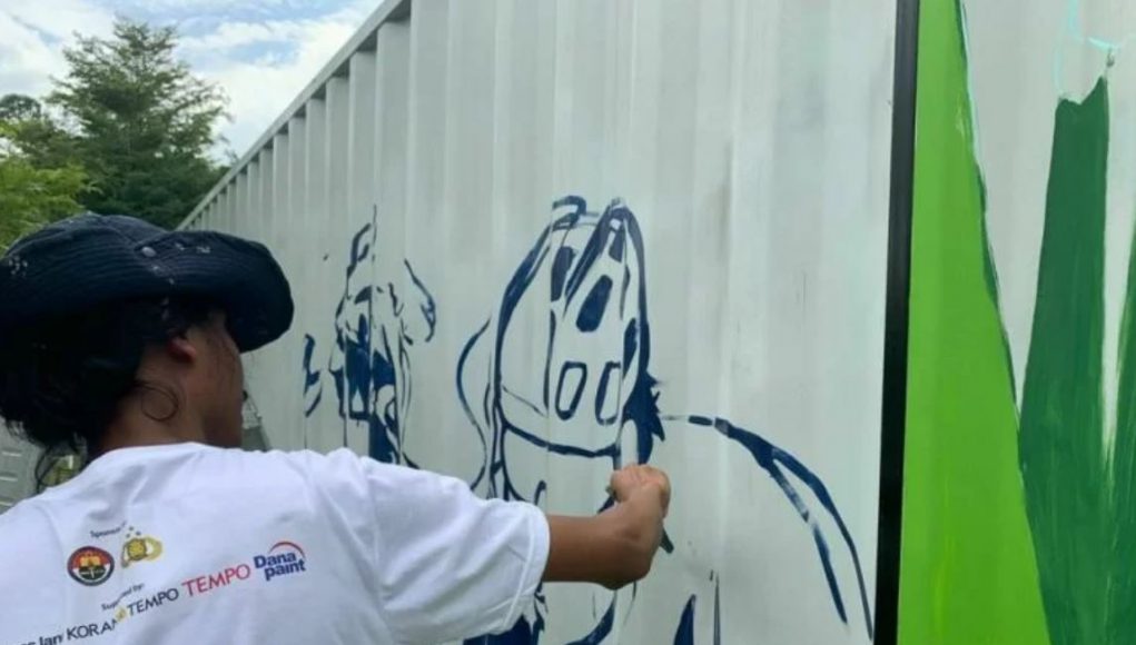 Polri gelar lomba mural jilid kedua