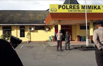 TNI-Polri Gelar Apel Siaga Nataru, Wakapolres Mimika: Masyarakat Harus Terus Aman