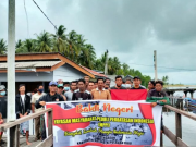 Masyarakat Peduli Perbatasan Indonesia Gelar Bakti Negeri di Desa Pengadah