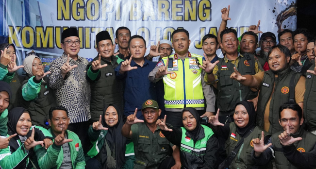 Program Polantas Menyapa: Langkah Humanis Polri Rangkul Ojol Jambi Jadi Duta Keselamatan
