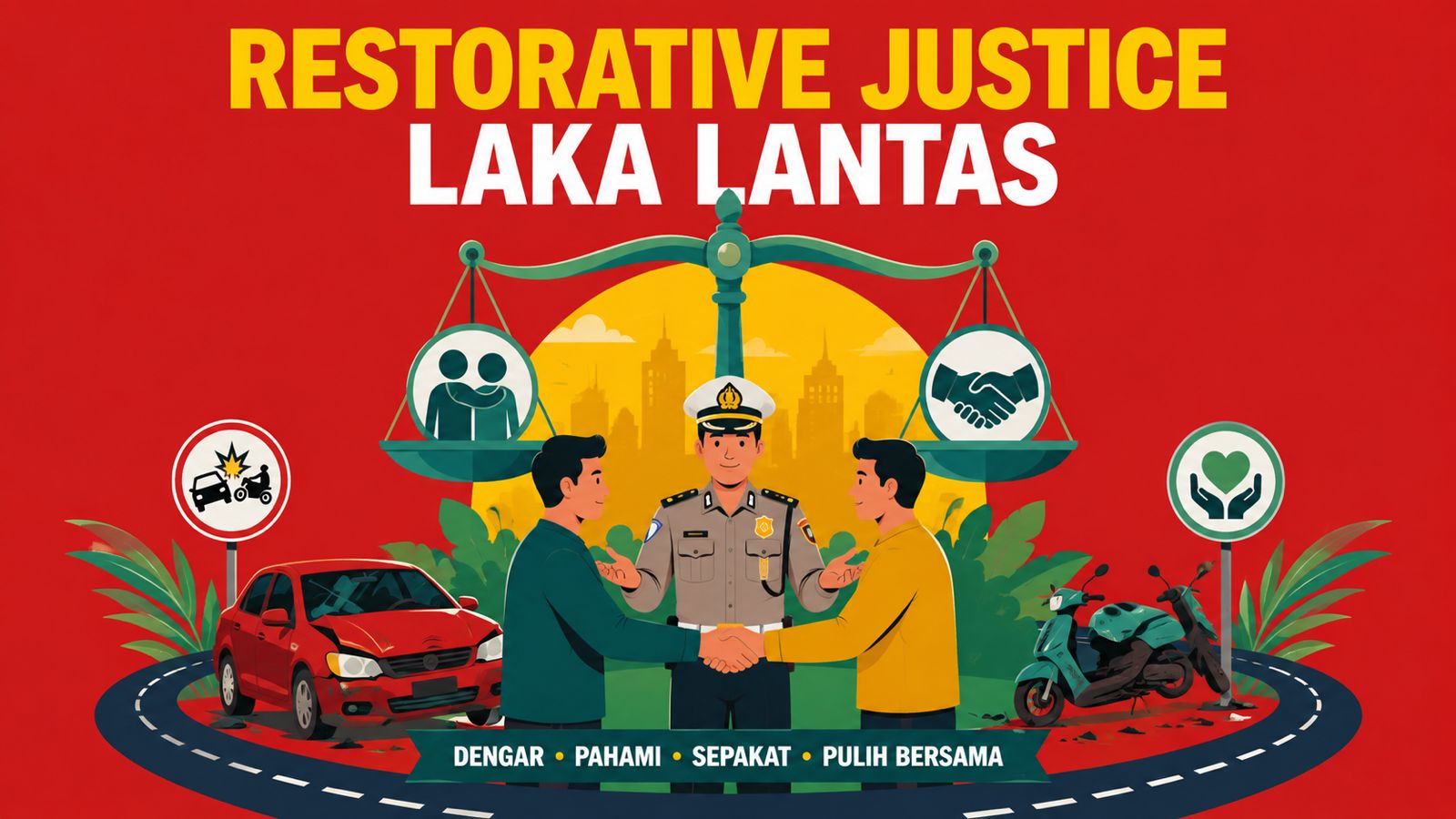Prof. Eddy Hiariej: KUHP Nasional Geser Fokus dari Balas Dendam ke Pemulihan Korban Keadilan di Persimpangan Jalan: Menimbang Restorative Justice dalam Perkara Laka Lantas