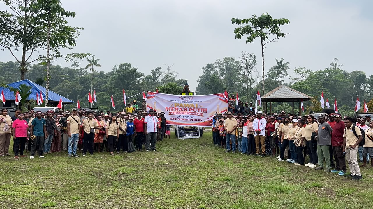 Konsep OtomatiBMP RI DPC Mimika Gelar Pawai Merah Putih dan Bakti Sosial, Libatkan 400 Peserta Sambut Hari Sumpah Pemuda 2026s